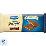 Вафли Коломенский Шоколадный крем, глубокого рифления, 90 г