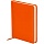 Ежедневник недатир. A6, 136л., кожзам, OfficeSpace «Winner», оранжевый