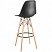 превью Стул барный SG_EAMES барный черный, деревянные ножки