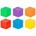 превью Магнитный конструктор MAGNETIC CUBES «КУБИЧЕСКИЙ», 48 магнитных кубиков, BRAUBERG KIDS