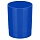 Подставка-стакан СТАММ «Лидер», пластиковая, круглая, синяя