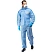 превью Комбинезон одноразовый с капюшоном Lakeland SafeGard 76 синий 45 г/кв.м (размер 44-46, М, ESB428)