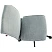 превью Кресло офисное Easy Chair 303 серо-голубое (велюр, металл)