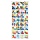 Плакат Алфея разрезной Английская азбука и счет (940×400 мм)