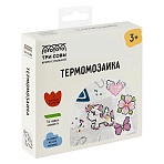 Термомозаика ТРИ СОВЫ «Единорог», набор инструментов и аксессуаров, трафареты, картонная коробка