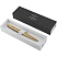 превью Ручка шариковая Parker «Jotter XL Monochrome 2020 Gold » синяя, 1.0мм, кнопочн., подар. уп. 