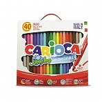 Фломастеры Carioca Jumbo (40 цветов)