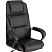 превью Кресло для руководителя Easy Chair Priority чёрное (экокожа, металл)
