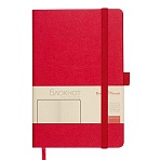 Блокнот А5 80л Bruno Visconti CITY на резинке красный 3-698/03