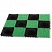 превью Коврик входной пластиковый грязезащитный «Травка», 55×41×1.8 см, зеленый-черный, IDEA