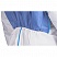 превью Комбинезон одноразовый с капюшоном белый/синий Lakeland MicroMAX NS CoolSuit (размер 50-54, L, EMNC428)