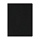 Папка с 30 вкладышами СТАММ А4, 17мм, 500мкм, пластик, черная