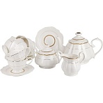 Набор чайный 15пр. White chic (6 персоны) v=190/280/435/1350мл, 0970024