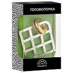 Головоломка металлическая большая ТРИ СОВЫ «Лабиринт», 3 уровень сложности