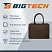 превью Сумка для ноутбука 15.6" BigTech Bright коричневая (LB-BT-01BR)