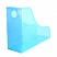 превью Вертикальный накопитель Attache Open-Space пластиковый синий ширина 118 мм