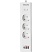 превью Сетевой фильтр Philips CHP4336WA/51 3р/2м с USB, 10А, белый