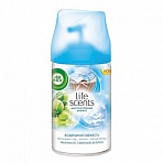 Сменный баллон 250 мл, AIRWICK LifeScents «Воздушная свежесть», для автоматических освежителей, универсальный