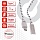 Кабель USB 2.0-Lightning, 1 м, SONNEN Premium, медь, для iPhone/iPad, передача данных и зарядка