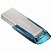 превью Флэш-диск 32 GB SANDISK Ultra Flair USB 3.0, металл. корпус, серебристый/синий, SDCZ73-032G-G46B
