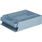Лоток горизонтальный д/бум Deli NuSign ENS001-blue 2лотка + орган-р син
