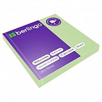 Самоклеящийся блок Berlingo «Ultra Sticky», 75×75мм, 100л, пастель, зеленый