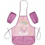 Фартук для труда №1 School Волшебный единорог с нарукавниками