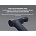 превью Массажный пистолет XIAOMI Massage Gun Mini, перкуссионный, 3 режима, 3 насадки, до 2500 об/мин, синий