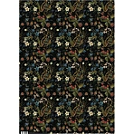 Бумага упаковочная FLORA.лесные ягоды, 50×70 см (4 л иста), 2-794/02