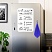 превью Доска на холодильник магнитно-маркерная 42×30 см с маркером, магнитом и салфеткой, BRAUBERG