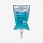 Картридж с жидким мылом-пеной (Kimberly-Clark Aquarius), Нейтральное, синее, 1 л, KEMAN