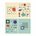 Тетрадь 96л., А5, линия BG «Graphics»