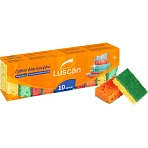Губка Luscan для посуды Мини 10 штук/упаковка 80×50х26 мм