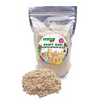 Песок для лепки кинетический, цвет песочный, 1500 г, пакет, BRAUBERG KIDS
