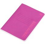 Записная книжка А6 50л. на сшивке BG «Neotone», розовый, фактурное тиснение, блок в точку 80г/м2
