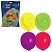 превью Шары воздушные 12" (30 см), комплект 100 шт., 12 неоновых цветов, в пакете