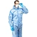 превью Комбинезон одноразовый с капюшоном Lakeland SafeGard 76 синий 45 г/кв.м (размер 44-46, М, ESB428)