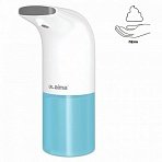 Дозатор для мыла-пены СЕНСОРНЫЙ настольный LAIMA, НАЛИВНОЙ, 0.3 л, ABS-пластик, белый, 607324