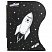 превью Подставка-держатель для книг и учебников ЮНЛАНДИЯ «Space», раздвижная, металлическая