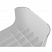 превью Стремянка-табурет-подставка 1 ступень, пластиковая, 16×34х26 см, нагрузка 200 кг, цвет серый