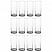превью Набор стаканов Pasabahce Стамбул стеклянные высокие 290 мл 12 штук в упаковке (артикул производителя 42402SLB)