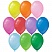 превью Воздушные шары, 50шт., М12/30см, MESHU, пастель, 10 цветов ассорти