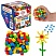 превью Конструктор-пластилин «GUMMY BLOCKS», разноцветные детали, 4 цвета, 1TOY