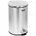 превью Ведро-контейнер для мусора (урна) OfficeClean Professional SIMPLE, 12л, нержавеющая сталь, хром