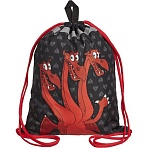 Мешок для обуви КОМУС Три богатыря Горыныч,36×47, карм, светоотр, МО 26-1с-2р