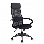 Кресло для руководителя Easy Chair 655 TTW черное (сетка/искусственная кожа/пластик)