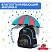 превью Рюкзак BRAUBERG KIDS PLAY детский, 1 отделение, 3 кармана, Funny wheels, 29×23х12 см