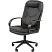 превью Кресло для руководителя Комус Мебель (Easy Chair) 695 LT чёрное (экокожа, пластик)