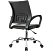 превью Кресло офисное Комус Мебель (Easy Chair) 396 LT чёрное (экокожа, металл)