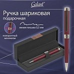 Ручка подарочная шариковая GALANT «Rossi», корпус красный, детали золото, узел 0.7 мм, линия письма 0.5 мм, синяя